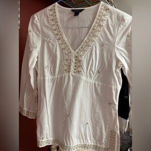 Express Cream Blouse
